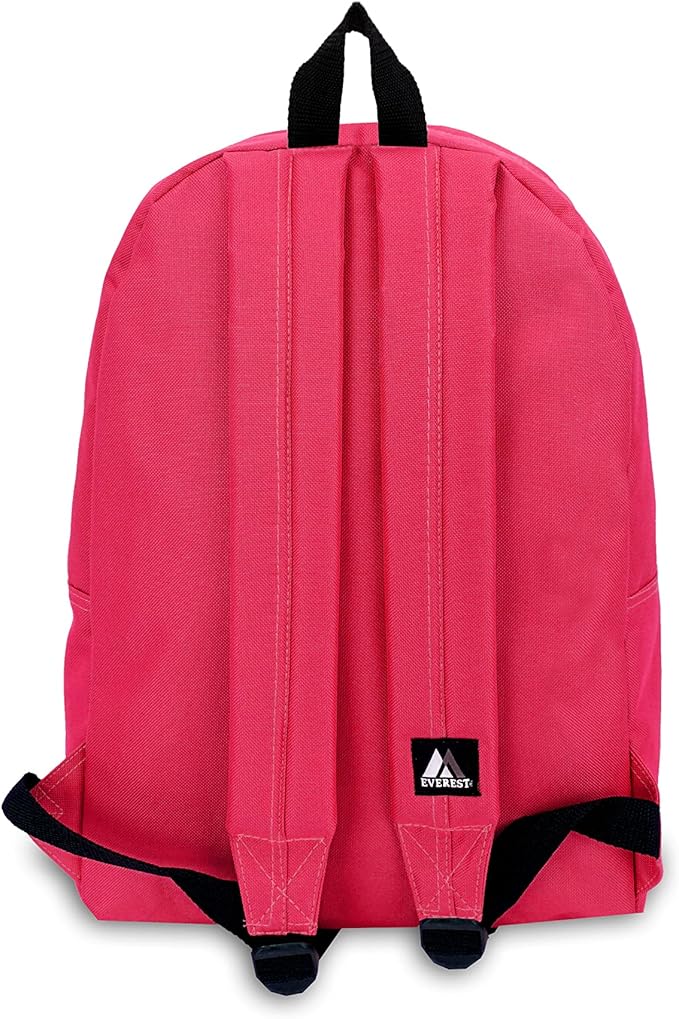 Everest 1045K Basic Backpack, 15", Hot Pink