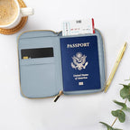 Beautiful Passport Holder for Travel with Wristlet Strap - All-in-One Wallet for Women with Card Slots and Tassel Keychain - Perfect RFID Blocking Case to Keep Your Travel Documents Organized & Safe