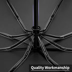 Seniny Windproof Travel Umbrella, Automatic Umbrellas for Rain, Portable & Compact Umbrellas for Backpack, Strong UV for Protection, Folding Small Sun Umbrella for Car, Walking
