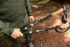 Cascade Mountain Tech Lightweight Aircraft-Grade Aluminum Trekking Poles with Extended Down Grip Plus Tip Kit