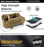Miramrax Travel Duffle Bag Backpack for Men - Large Tactical Bags Weekender Gym Bag for Overnight Traveling Military Workout Deployment Sports (Coyote, 45L)