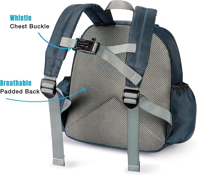 STEAMEDBUN Toddler Backpack for Boys 2-4: Kids Backpack Boys Girls - Preschool Kindergarten Daycare Backpacks - 12 inch