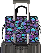 MNSRUU Laptop Bag for 15.6 inch Black Gothic Bats