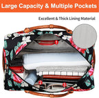 IBFUN Weekender Bags for Women, 21" Weekender Travel Bag, Travel Duffle Bag with Shoe Compartment Carry on Overnight Duffel Bag for Weekend Travel Business Trip, 3PCS