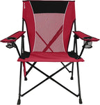 Kijaro Dual Lock Portable Camping Chairs - Versatile Folding Chair, Sports Chair, Outdoor Chair & Lawn Chair - Dual Lock Feature Red Rock Canyon