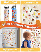 Walenced Reusable Sticker Book for Toddlers, Stickers for Kids, Toddler Sticker Book, Toddler Craft Activities, Toddler Travel Toys Boy Girl Birthday Gifts - Thanksgiving