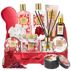 Gifts for Women, Mothers Day Gifts for Mom - Luxurious Bath and Body Spa Gift Basket for Women, Skin Care Set for Women | Relaxing Care Kit Christmas, Anniversary, Birthday, Valentines Day Gift Set