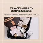 Roame Portable Soap Sheets for Traveling, Ultra-Thin Soap for Hand Hygiene, Dissolvable, Water-Activated & Compact, Cruelty-Free, Use in Travel Kits, Camping Essentials & On-the-Go Use, 50 Pack