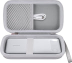 khanka Travel Case for Anker Power Bank, 20,000mAh Portable Charger,Case Only (White)