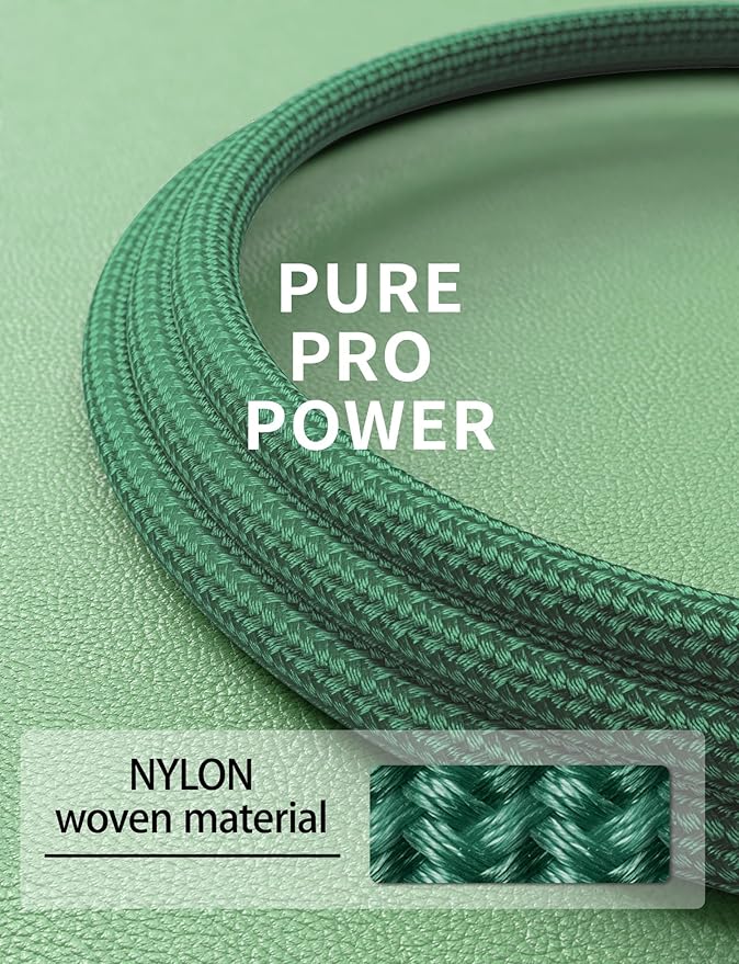 iPhone Charger Cable 3FT 2Pack, USB to Lightning Cable Extra Durable, [Apple MFi Certified] iPhone Charging Cord Short USB A to Lightning Cable for iPhone 14 13 12 11 8 7 Pro Max and More (Green)