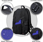 ANTERK Extra Large Backpack, Travel Backpack, Sturdy TSA Water Resistant 17.3 Inch Backpacks, Anti Theft Business Computer Backpacks Gifts for Men Women, Dark Blue