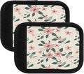 Qilmy Fresh Style Floral Fragments Luggage Handle Wrap 2Pack Luggage Identifiers Tag Comfort Handle Grips Cover for Stroller Suitcase Bag Airplane Travel Accessories1499