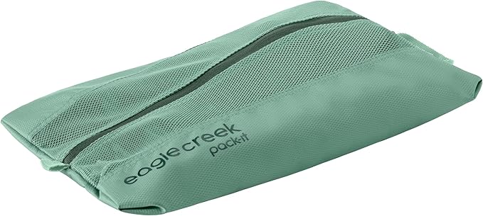 Eagle Creek Pack-It Reveal Shoe Sack - Breathable Shoe Storage Sack for Optimizing Luggage Space - Quick-Drying Material - Lightweight - Translucent Fabric - Washable - Ventilate