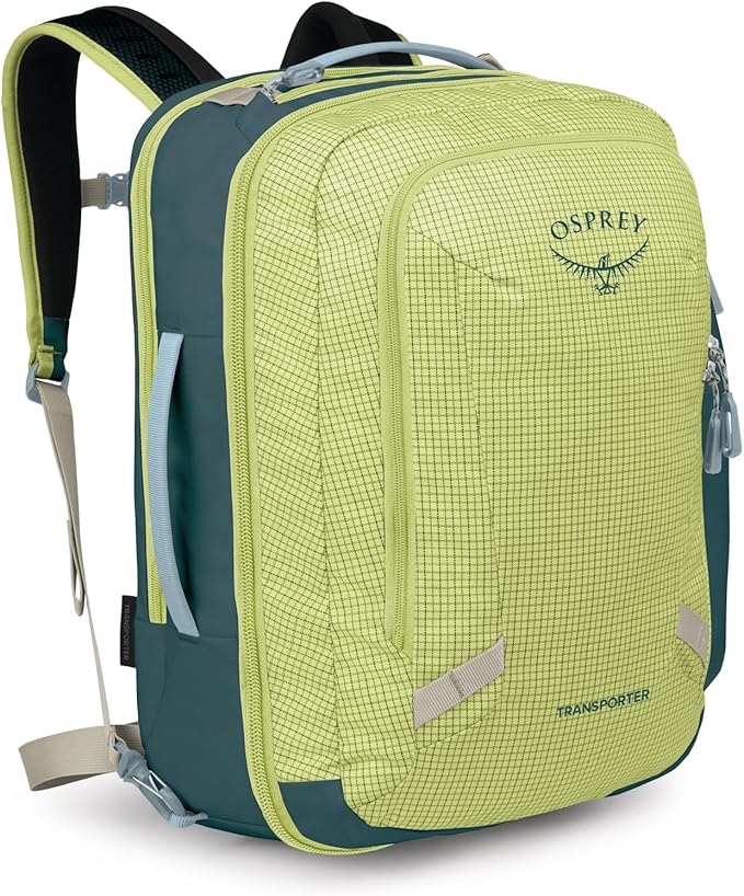 Osprey Transporter 36L Travel Pack - Carry On Backpack with Laptop Sleeve - High Storage Weekender Bag, Glow Dew