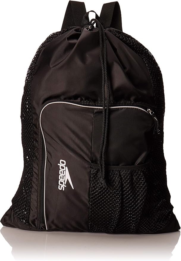 Speedo Unisex-Adult Drawstring Deluxe Ventilator Mesh Equipment Bag