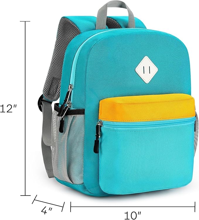 mibasies Toddler Backpack for Boys 2-4: Preschool Backpacks for Boys - Cute Kids Backpack