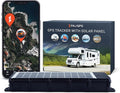 PAJ GPS Solar Tracker 4G for Vehicles – Real-Time GPS Tracking Device with Solar Panel, Waterproof, Long Battery Life – Anti-Theft GPS Tracker with 3 Months Subscription Included