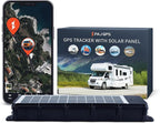 PAJ GPS Solar Tracker 4G for Vehicles – Real-Time GPS Tracking Device with Solar Panel, Waterproof, Long Battery Life – Anti-Theft GPS Tracker with 3 Months Subscription Included