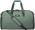Halfday Convertible 2-in-1 Garment Duffel Weekender Bag 40L: Wrinkle-Free Travel (Hanging Suit Compartment, Shoe Pockets, Trolley Sleeve), Durable & Water-Resistant Carry-on, Cactus