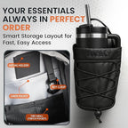 MAGBAG™ Magnetic Gym Bag for Men & Women – Strong Magnet Water Bottle Holder Sling with Phone Pocket, Water-Resistant Crossbody Tote for Gym, Travel & Workouts – Fits 20–40oz Bottles