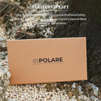Polare Full Grain Leather Passport Holder Cover Case for Men and Women RFID Blocking Family Travel Wallet Holds 6 Passports