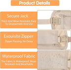 2 Pcs Travel Money Belt for Women,Hidden Money Pouch for Travel,Undercover Anti-Theft Travels Moneys Belt Under Clothes for Cash Cards Passport Keys Mobile Phone for Men Women
