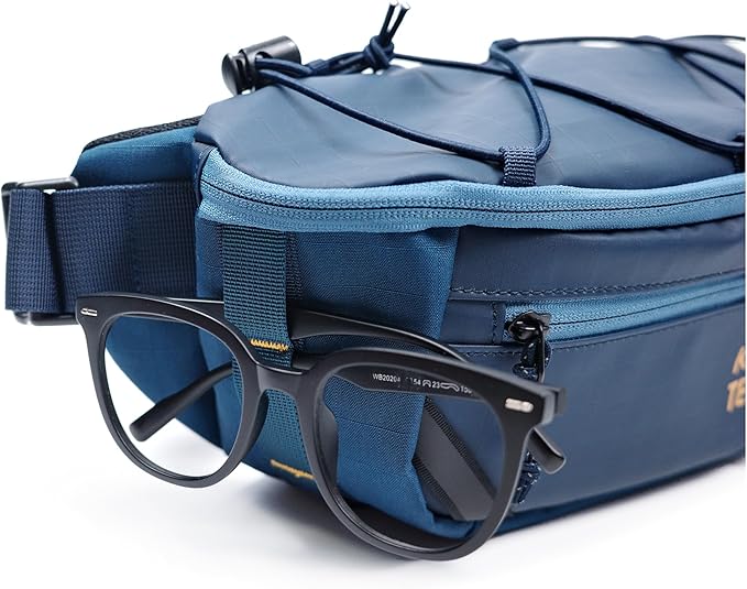 Travel Fanny Pack 3L, Crossbody Adjustable Strap, Padded Back, Water Repellent