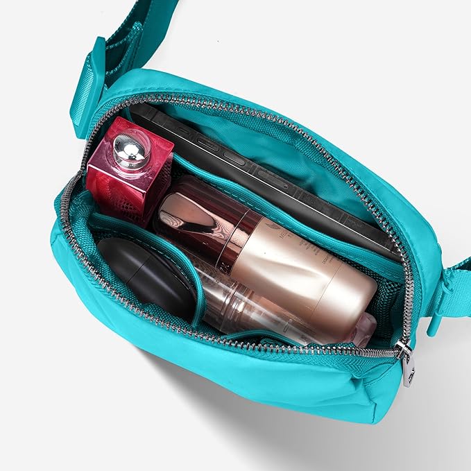 JSJ Mini Fanny Pack for Women & Men,Valentines Day Gifts for Girls Teens Kids Daughter Sister Her,Trendy Stuff Crossbody Bags Cute Everywhere Belt Bags. (Peppermint Green)