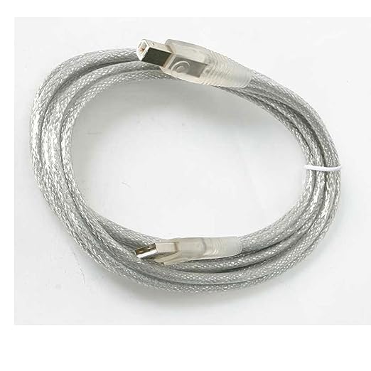 StarTech.com 10 ft Transparent USB 2.0 Cable - A to B - USB cable - USB (M) to USB Type B (M) - USB 2.0 - 10 ft - molded - transparent - USB2HAB10T
