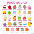 Original Squishmallows Squishy Sticker Book for Kids, Scrapbook, Journaling, Laptop Sticker Pack for Kids Crafts