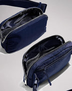 YOSHUYUKI Fanny Pack Crossbody Bag Trendy Waterproof Small Cross Body Purse for Women Men Fashion Waist Packs Mini Belt Pouch Chest Bum Hip Bag Lulu Dupes for Travel Vacation Running True Navy