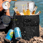 Backpack Cooler Insulated Leak Proof, Lightweight Soft Sided Cooler Backpack for Men Women, Waterproof Beach Cooler Bag Lunch Backpack for Camping Hiking Picnic Fishing Travel Outdoor