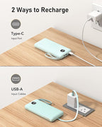 VEEKTOMX Portable Charger Built-in Cables, Power Bank for iPhone, Fast Charge USB C Battery Pack Travel Essentials Powerbank Compatible with iPhone 17/16/15/14, Samsung S25/24