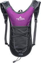 Teton Oasis/Trailrunner Hydration Backpack – Lightweight Water Pack with 2L/3L Bladder for Hiking, Running, Cycling, Biking 18L/22L Sizes – Sewn-in Rain Cover – Fits Men and Women