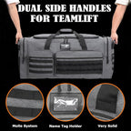 Extra Large Duffle Bag for Men, Heavy Duty Duffle Bag for Travel, Large Sports Gym Equipment Bag for Hockey Football Soccer Baseball Basketball & Team training