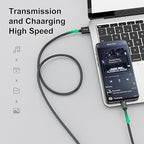 Long Micro USB Cable Android Charger 25ft with Gold-Plated Compatible with PS4 Charger Cable - High Speed 2.0 USB A Male to Micro USB Nylon Braided Cable for Android Phone Charger Cable