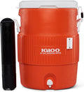 Igloo 10 Gallon Beverage Container 37L – Insulated Water Canister for Sports, Construction Site & Outdoor – Robust Beverage Dispenser with Spigot, Cooling Function & Carrying Handle