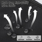 Shoe Bags for Travel, Oxford Cloth Travel Shoe Bag with Smooth Zipper, Reusable and Waterproof Shoe Packing Cubes for Men Women, Travel Essentials