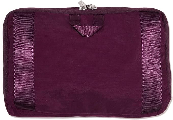 Baggallini Carryall Expandable Lightweight Travel Tote 22" Packable Folding Compact Nylon Washable Weekender w/Luggage Sleeve