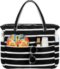 Trifabricy Beach Bags for Women Waterproof Sandproof Women Tote Bag, Large Beach Bag with Zipper for Gym Travel Vocation