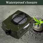Compasses，Hiking Compass for Survival with ，Waterproof Durable and Pocket-SizedTactical Survival Compass with Lanyard，Climbing Biking Exploring Geology, Outdoor Activities