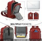 TILYMOL Travel Backpack for Women - 15.6 inch Laptop Backpack Airplane Flight Approved, Large Carry On Anti-theft Bag for Travel Work Business Weekender