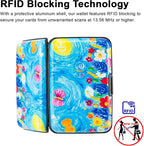 Credit Card Holder Small RFID Blocking Wallet Business Metal Slim Mini Aluminum Hard Case for Women Men