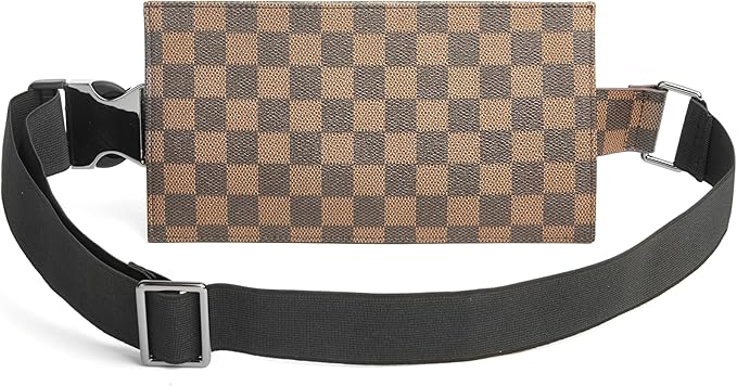 Luxury Travel Wallet – Hidden Money Belt, RFID-Blocking, Anti-Theft Passport Holder for Men & Women (Brown)