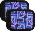 Dazzling Neon Triangle Digital Gemstone Comfortable Wraps Luggage Tags Handles Wrap Grips for Suitcases