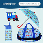 Wildkin Kids Rolling Luggage – Carry-On Size for School & Overnight Travel
