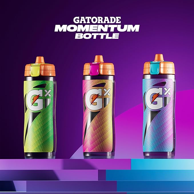 Gatorade Gx Bottle, Momentum Green (Pack of 6)