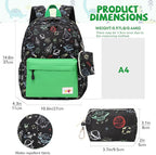 mygreen Toddler Backpack, Kids Backpack for Boys and Girls with Chest Strap | with Chest Strap
