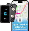 Spy Tec Atlas XL GPS Tracker w/Magnetic Mount | 12-Month Battery for Long-Term Tracking | Hidden Weatherproof GPS Tracker for Vehicles, Cars, Trailers, RV, Boats, Asset Tracking | Subscription Needed