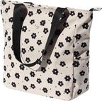 Original Floral Water Resistant Large Tote Bag Shoulder Bag for Gym Beach Travel Daily Bags Upgraded